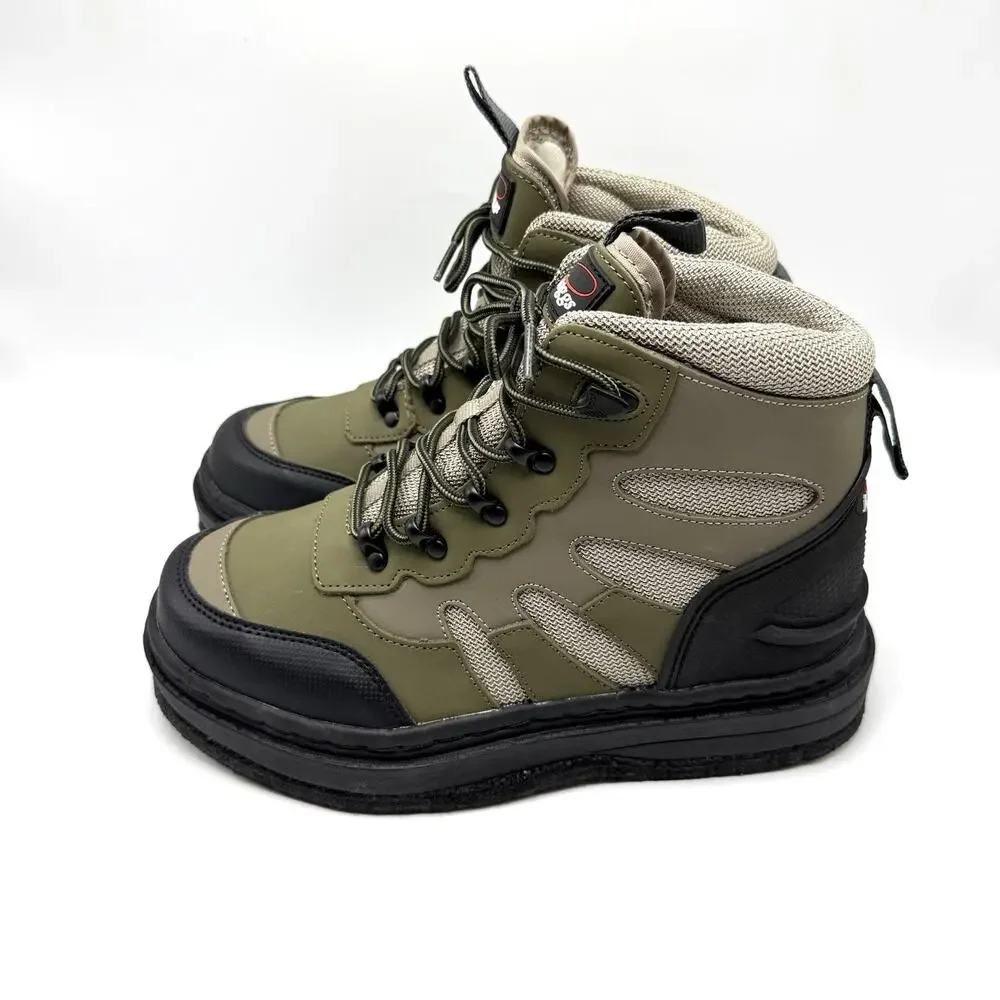 Frogg Toggs Skilak Pro Wading Boot Mens Size 7 Khaki Felt Sole Fishing Outdoor